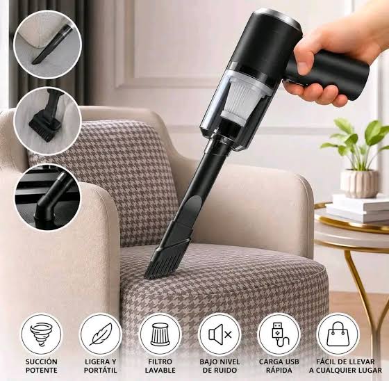 Aspiradora de mano inalámbrica, 50 W